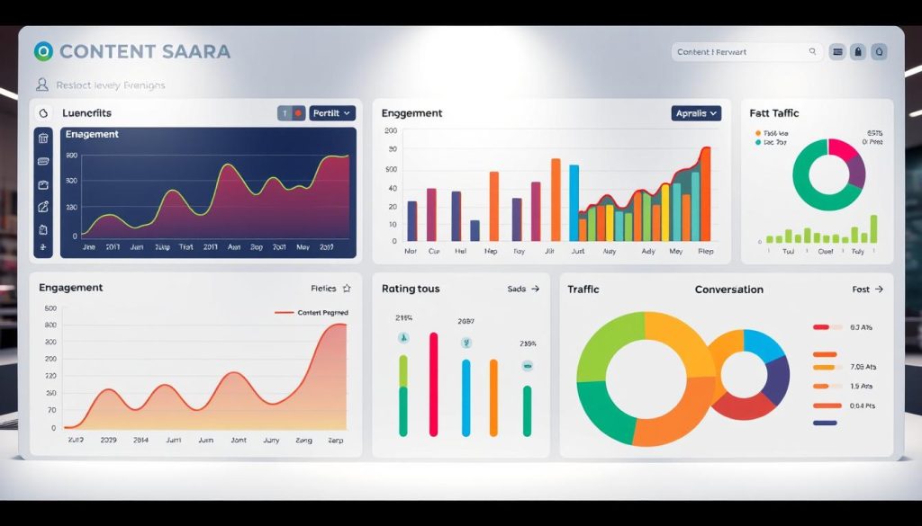 Content performance analysis dashboard