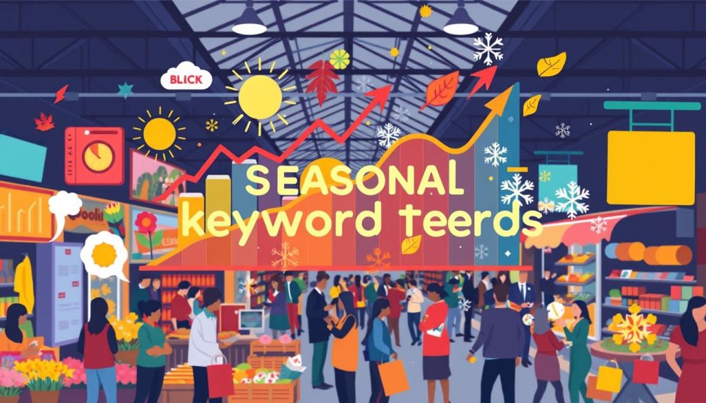 Seasonal keyword trends