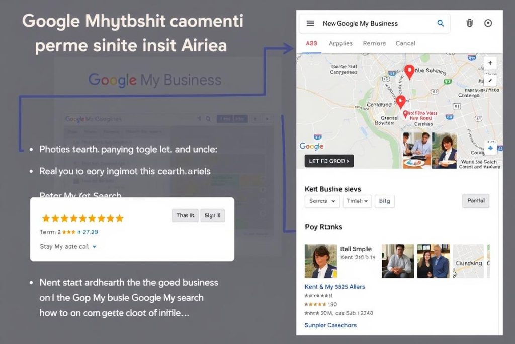 Local SEO Kent optimization showing Google My Business profile Local SEO Kent optimization showing Google My Business profile
