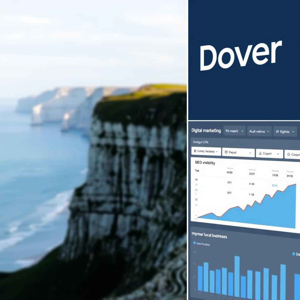 SEO Kent optimization for Dover businesses with White Cliffs backdrop SEO Kent optimization for Dover businesses with White Cliffs backdrop