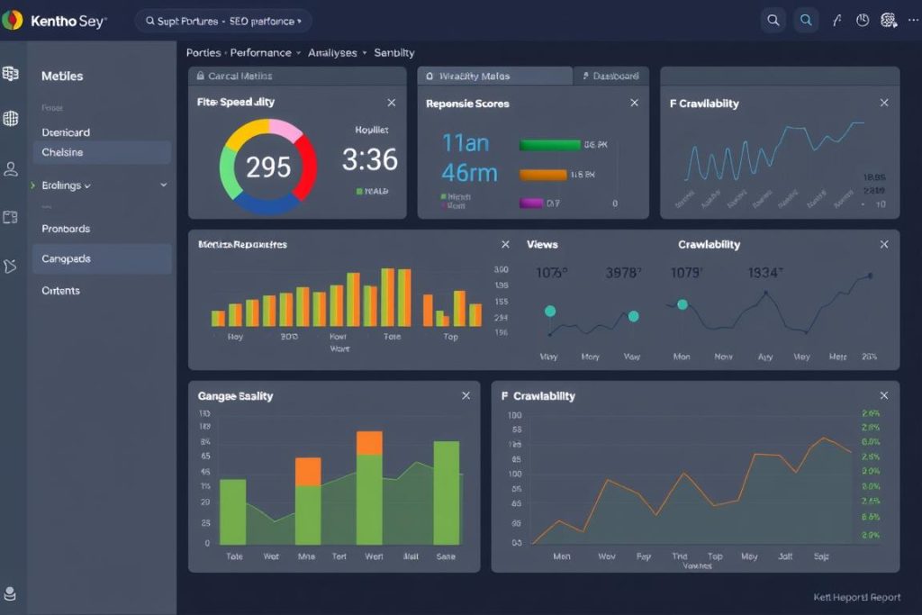 Technical SEO audit for Kent businesses showing website performance metrics Technical SEO audit for Kent businesses showing website performance metrics